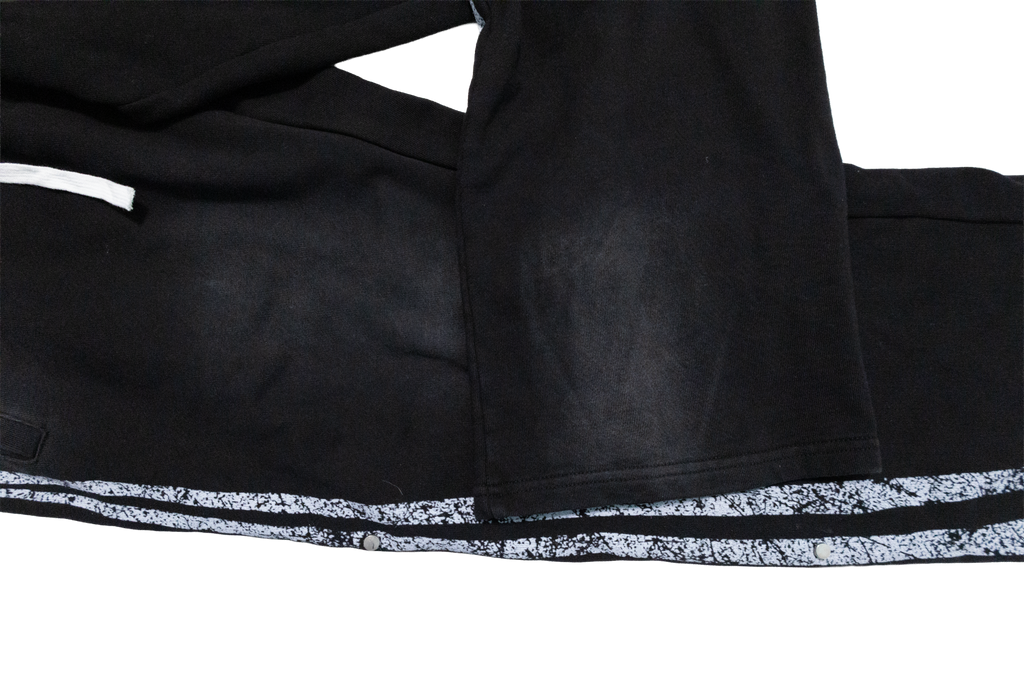 MTL Distressed Side Stripe Pants